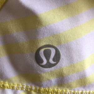 lululemon athletica Skirts - Lululemon yellow and white skirt, sz 4, 58948 lululemon athletica Skirts - Lululemon yellow and white skirt, sz 4, 58948